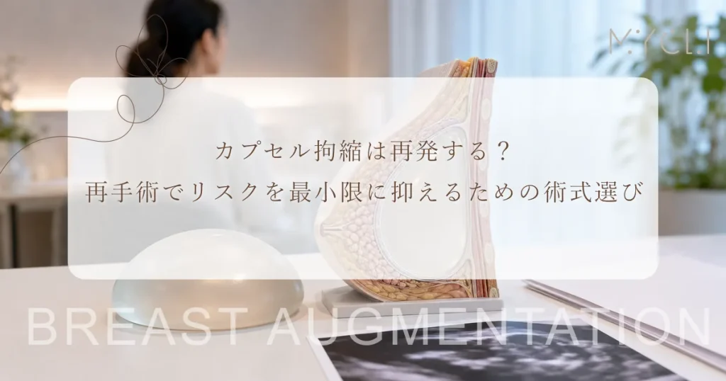 カプセル拘縮は再発する？再手術でリスクを最小限に抑えるための術式選び