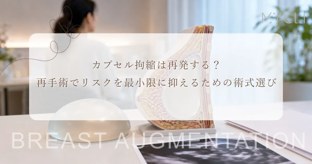 カプセル拘縮は再発する?再手術でリスクを最小限に抑えるための術式選び