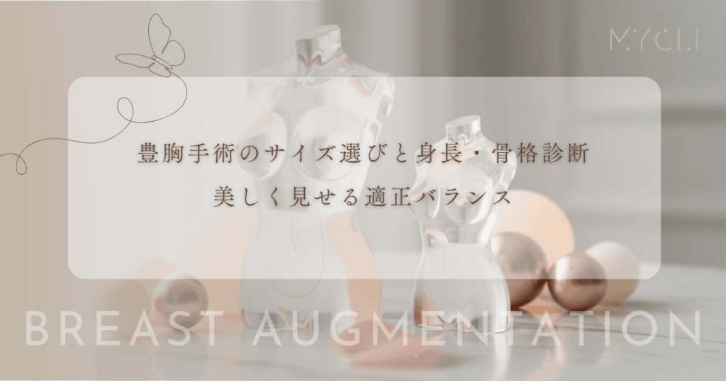 豊胸手術のサイズ選びと身長・骨格診断｜プロポーションを美しく見せる適正バランス